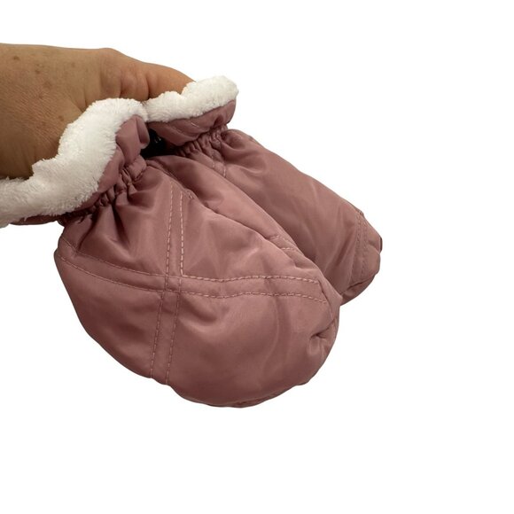 Murmurbear Pink Rose Fleece-Lined Quilted Snow Suit 18-24 Months - Picture 12 of 16